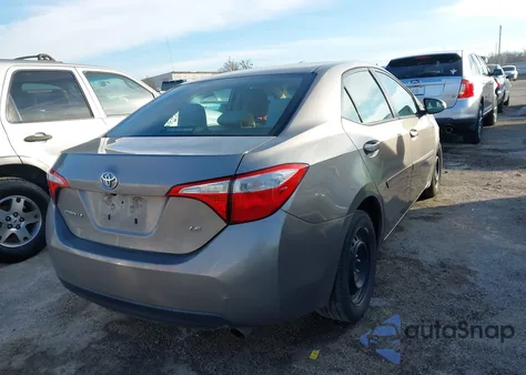 2016 Toyota Corolla Le z USA, uszkodzony, nr VIN 2T1BURHE1GC700160
